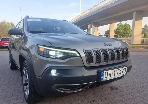 jeep cherokee wrocław Jeep Cherokee cena 85800 przebieg: 33000, rok produkcji 2019 z Wrocław